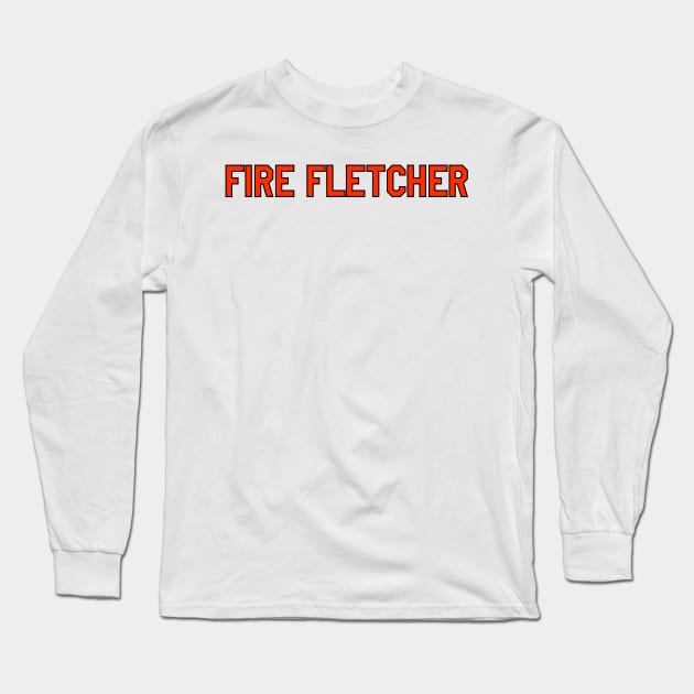 fire fletcher Long Sleeve T-Shirt by cartershart